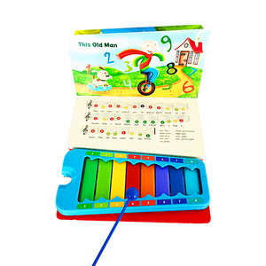Sách Âm Thanh Đồ Chơi Giáo Dục Nhạc Cụ Xylophone Gõ Abs Mới - Product Image 1