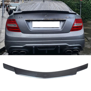 สปอยเลอร์หลังคาร์บอนไฟเบอร์ทรง C74 สำหรับรถเบนซ์ C-Class W204 4 ประตู ปี 2007-2014 - Product Image 1