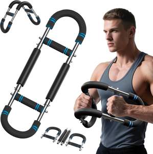 Adjustable Home Gym Trainer <b>Chest</b> <b>Expander</b> and Forearm Exercise Strengthener Power Wrists Trainer - Product Image 1