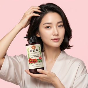 Champú y Acondicionador 2 en 1 Vegano Hecho en Corea para el Cuidado del Cuero Cabelludo, con Ácido Salicílico y Aceite de Árbol de Té, Gel Sin Silicona para una Limpieza Profunda del Cabello - Product Image 1