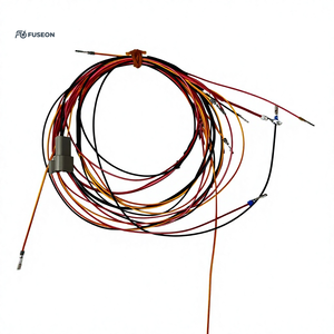 Arnés de cableado automotriz para chasis y carrocería, de larga longitud, con múltiples ramificaciones, funda trenzada, personalizado, OEM 12V 24V - Product Image 1