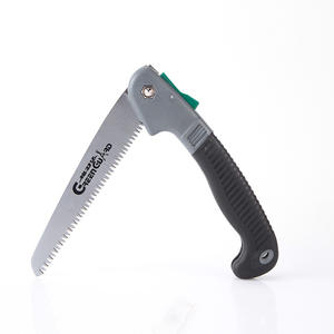 Sierra de mano plegable Greenguard, hoja de acero con alto contenido de carbono de 15 cm para cortar madera, podar, uso en exteriores y camping - Product Image 1