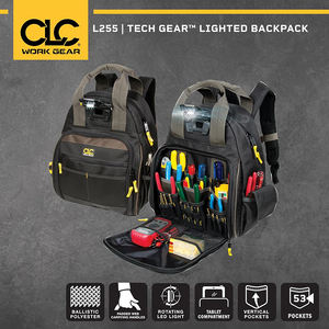 Mochila Profesional Personalizada L255 Tech Gear con 53 Bolsillos Iluminados, <span class=keywords><strong>Bolsa</strong></span> <span class=keywords><strong>de</strong></span> Herramientas Duradera y Fácil <span class=keywords><strong>de</strong></span> Organizar - Product Image 3
