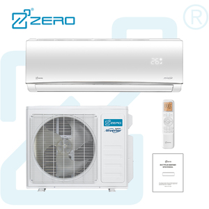Climatiseur mural split R32 Seer17-19 avec interrupteur Celsius/Fahrenheit, certifié Energy Star, Wi-Fi, pour extérieur, hôtel, Z-max - Product Image 1