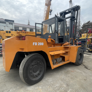 Original Japanese Tcm/Komatsu TCM FD200 FD150 FD250 Trucks Engine 20 Ton Diesel Used Forklift for Sale - Product Image 1