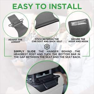 Housse <span class=keywords><strong>de</strong></span> siège <span class=keywords><strong>de</strong></span> <span class=keywords><strong>voiture</strong></span> en cuir avec support lombaire et <span class=keywords><strong>dossier</strong></span> à mouvement d'air pour soulager les douleurs lombaires et un soutien postural personnalisé - Product Image 4