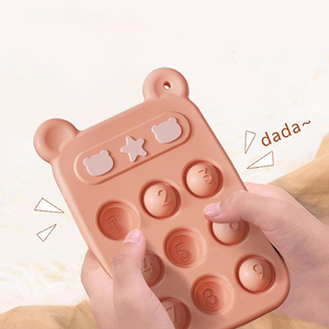 Nouveau Hot Push Fidget <span class=keywords><strong>Jouet</strong></span> <span class=keywords><strong>Bulle</strong></span> Sensory Silicone Téléphone Cas Forme Popper Sensory Popping Pour Les Enfants - Product Image 2