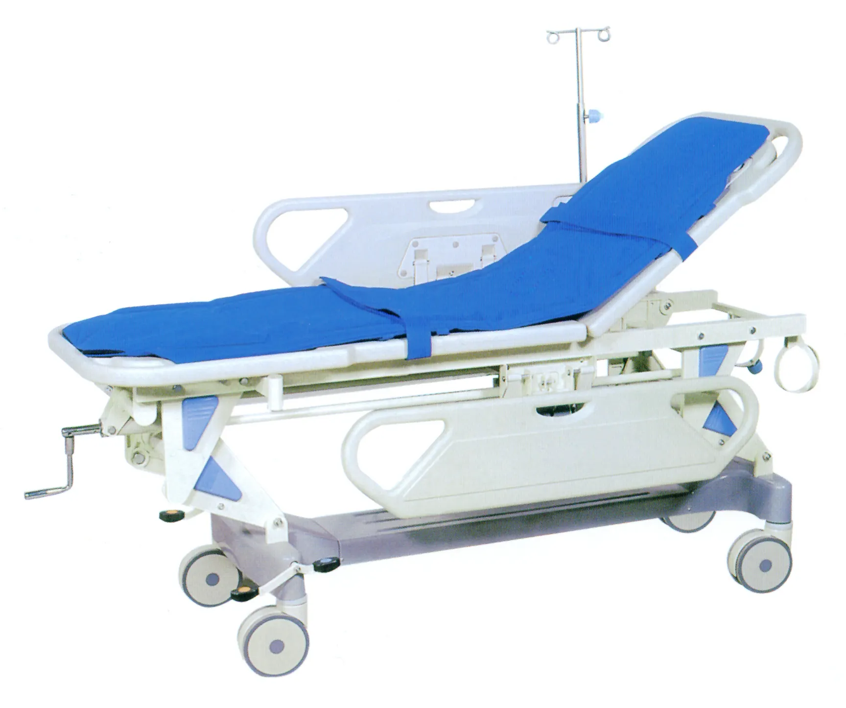 Chariot mobile d'ambulance, roue mobile d'urgence, civière d'ambulance, chariot de transfert de patients, roues de lits d'hôpital