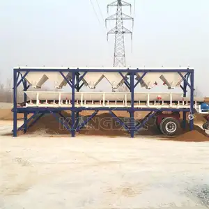 Portable Cement Mixing Plant Manufacturer Output 30 M3/h Mobile Concrete Batching Plant YHZS30