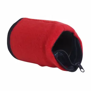 Ví cổ tay ban nhạc Fleece dây kéo du lịch phòng tập thể dục đi xe đạp thể thao Ví mồ hôi hấp thụ du lịch thể thao cổ tay Ví Đi Bộ Đường Dài Phụ Kiện