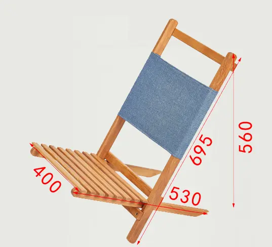 Garden portable outdoor folding chair