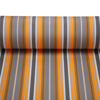 Rayure enduite de tissu acrylique anti-statique et anti-rides en PU imperméable pour chaise de plage