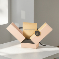 Emballage de boîte de parfum cosmétique en carton de luxe avec impression personnalisée, flacon de parfum en verre vide de 50 ml avec boîte, emballage magnétique
