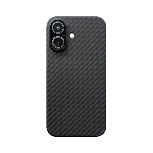 High Class Ultra Slim Lightweight Real Aramid Fiber With Precise and Camera Cutout Phone Case for iPhone 16 Plus Pro Max