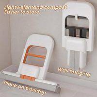 Vente chaude Mini vadrouille de bureau pliable pour le nettoyage de la cuisine Mini vadrouille Portable auto-pressant humide sec Mini vadrouilles éponge ménagères