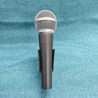 Ensemble complet de microphones dynamiques filaires SM58LC, directivité cardioïde, 60 dB SNR, SM58 pour performance sur scène, en direct