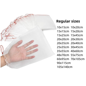 Fruit Protection Mesh Bags Garden Bug <strong>Net</strong> Against Insects <strong>Birds</strong> Date Bags for Plant&amp;Fruits - Product Image 2