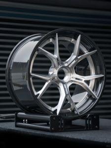 17/18/19 इंच कार्बन लिपटे रिया मिश्र धातु पहियों 5x112 5x114.3 5x120 5x108 के लिए 5x5x5x - Product Image 2