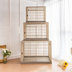 New Pet <strong>Houses</strong> <strong>Dogs</strong> Cat <strong>Indoor</strong> Luxury Kennels High Quality Plastic Removable Wheel <strong>Dog</strong> Cages Villa - Product Image 5