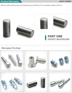 Anpassbare Wolframcarbid-Nagelreifenspitzen-Bolzen mit OEM-Unterstützung - Product Image 4