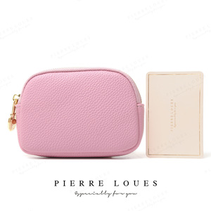 Pierre Loues Mini Coin Purse Solid Color <b>Portable</b> Keychain Wallet Unisex Everyday Use Summer 2024 - Product Image 4