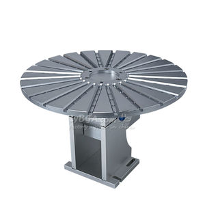 LY D300 圆轮旋转轴，用于笔式烙铁头光纤激光雕刻打标机，双面使用，带M6槽螺丝孔 - Product Image 1