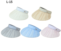 Nouvel arrivage L-15 : Chapeau pare-soleil respirant et élégant pour hommes et femmes, idéal pour le maquillage et l'usage quotidien – Produits de beauté à 1 dollar, vente chaude, fabriqué en Chine.