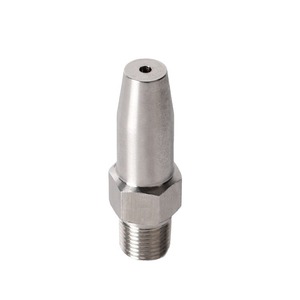 Buse à aiguille haute pression Byco en acier inoxydable P1070-316, pulvérisateur à jet d'eau sans filtre pour découpe - Product Image 1
