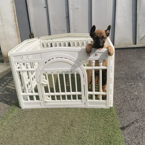 卸売人気商品 頑丈な犬用フェンス 安全扉 簡単組み立て 小型犬の運動用ペットフェンス - Product Image 4
