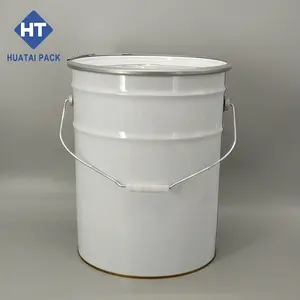 20l Bucket 10L/18L/20L/25L Stainless Steel Paint Drum Bucket For Coating Adhesive Latex