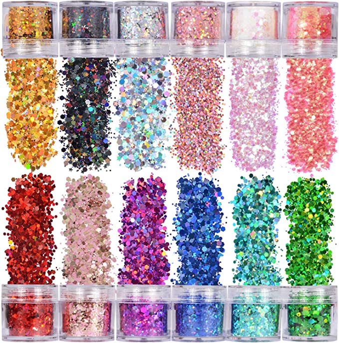 Chameleon Fine Glitter Iridescent Colors Shift