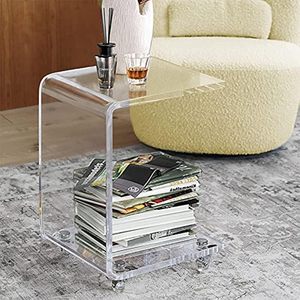 Exhibidor Acrílico con Ruedas para Exhibición de Artículos, Libros y Decoración del Hogar, Venta al por Mayor de Fábrica - Product Image 2