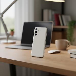 Coque arrière pour Samsung Galaxy A54 5G 2023 A546B blanc - Product Image 3