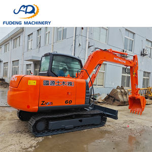 Escavatore Idraulico Cingolato <span class=keywords><strong>Hitachi</strong></span> 60 da 6 Tonnellate di Alta Qualità, Usato Originale per Costruzioni - Product Image 3