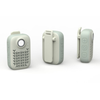 5.4 nirkabel 3W IPX7 luar ruangan Mini Speaker jepit yang dapat dipakai dengan mikrofon bawaan