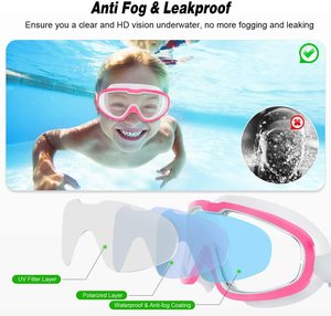 <span class=keywords><strong>Gafas</strong></span> de Esquí, <span class=keywords><strong>Gafas</strong></span> de Nieve Viva Sports, Silicona Libre de BPA, Cobertura Total, <span class=keywords><strong>Gafas</strong></span> de Natación - Product Image 5