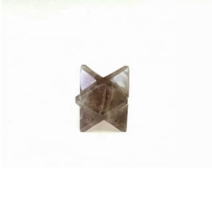 High quality crystal merkaba stone natural smoky quartz merkaba star 8 point reiki healing gemstone crystal Wholesaler - Product Image 2