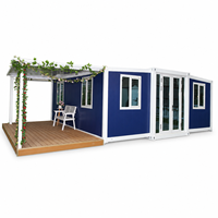 Maisonnette économique de 20 pieds avec installation rapide pour camp de travailleurs, bureau, hôtel, entrepreneur, commandes en gros