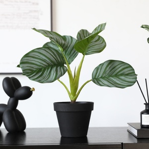 Bonsaï artificiel de qualité supérieure, palmier du voyageur, verdure pour la décoration de la maison, du bureau ou du bureau à domicile - Product Image 3