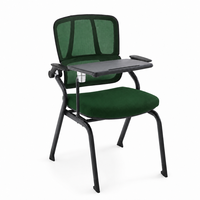 Chaise de bureau, de réunion, de réception ou pour visiteurs, pliable, empilable, en acier, ergonomique, moderne, respirante, durable, à prix bas, avec accoudoirs réglables