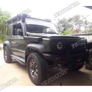 Snorkel Nero Fuoristrada con Foro di Montaggio per Auto, Kit Snorkel per Suzuki Jimny JB64 JB74 2018 - Product Image 4