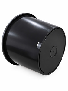 Maceta Redonda Negra de Plástico de 5 Galones, Material PP, Fondo Grueso con Múltiples Orificios de Drenaje, Precio Inmejorable, Gran Venta - Product Image 2