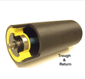 Fördermaschine Ausrüstung Mine Stein Zement Stahl Gummi Förderband Rollen rolle Leerlauf antriebs scheibe - Product Image 4