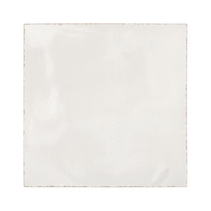 Piastrella Zellige bianca 10x10 per uso a parete e pavimento - Product Image 1