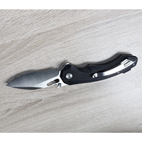 Couteau pliant de poche en acier inoxydable avec lame à verrouillage, manche en alliage d'aluminium, léger, multi-outils, camping, OEM