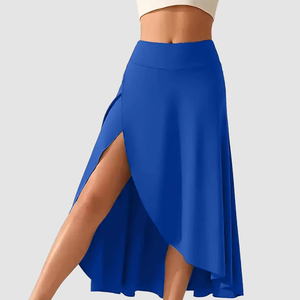 <span class=keywords><strong>Gonna</strong></span> da donna in latino Design irregolare <span class=keywords><strong>gonna</strong></span> monopezzo Chacha Samba Jazz Rumba abito da competizione Costume - Product Image 1
