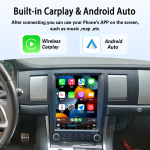 <span class=keywords><strong>Autoradio</strong></span> Android Viknav pour Jaguar XF 2008-2015, écran tactile, mise à niveau de l'<span class=keywords><strong>autoradio</strong></span>, Android Auto sans fil, CarPlay, navigation GPS, unité principale - Product Image 2