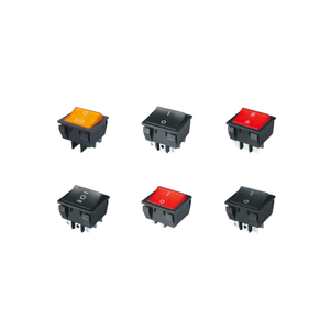Interrupteurs à bascule 4 broches de haute qualité 10A 250V noirs électroniques à LED durables et efficaces pour 10 000 utilisations - Product Image 5