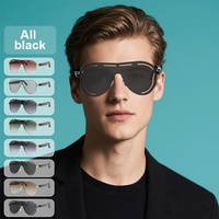 Gafas de Sol Inteligentes de Moda con Traducción IA, Altavoz Inalámbrico BT, Función Anti-Luz Azul, Auriculares Deportivos para Exteriores