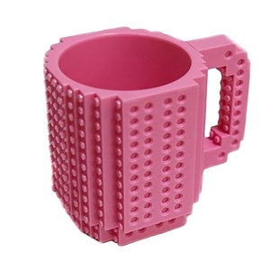 17oz doble walle vaso de plástico tazas de café tapa de tornillo de la taza de café - Product Image 3
